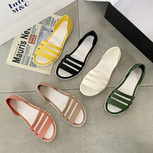Load image into Gallery viewer, Women Summer Flat Sandals 2020 Open-Toed Slides Slippers Candy Color Casual Beach Outdoot Female Ladies Jelly Shoes